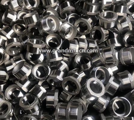 BSP acero inoxidable 304 316 316L hexagonal de nuez de precisión piezas mecanizadas accesorios de acero inoxidable