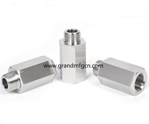 Acero inoxidable 316L piezas mecanizadas de precisión personalizadas accesorios de SS304 accesorios personalizados OEM NPT conectores SS304