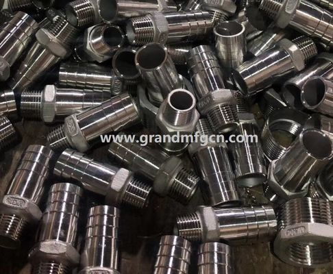 Acero inoxidable 316L piezas mecanizadas de precisión personalizadas accesorios de SS304 accesorios personalizados OEM NPT conectores SS304