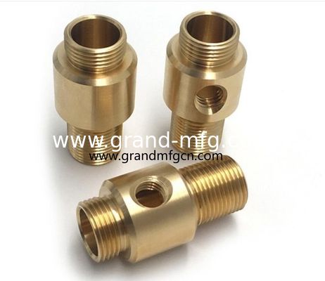 piezas mecanizadas de latón de precisión a medida piezas mecanizadas de latón de calidad piezas giradas conectores de hilo de codo accesorios de latón