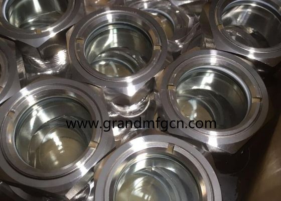 Hombre BSP G hilo 1 1/4 pulgadas 1 3/4 &quot; de calidad de acero inoxidable toros anteojos de visión para bombas industriales