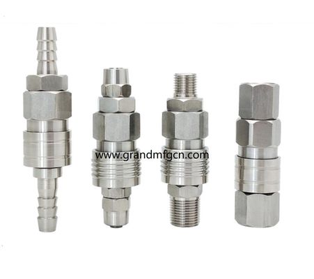 Acero inoxidable 316L piezas mecanizadas de precisión personalizadas accesorios de SS304 accesorios personalizados OEM NPT conectores SS304