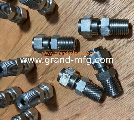 NPT1/4 pulgadas de acero inoxidable 316 válvula de liberación soportar 2800PSI presión en stock pieza mecanizada de precisión personalizada