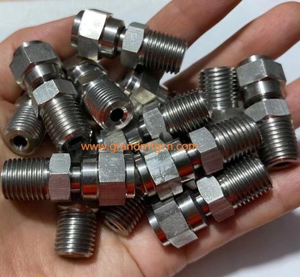 Acero inoxidable 304 316 accesorios de conexión de barras de precisión
