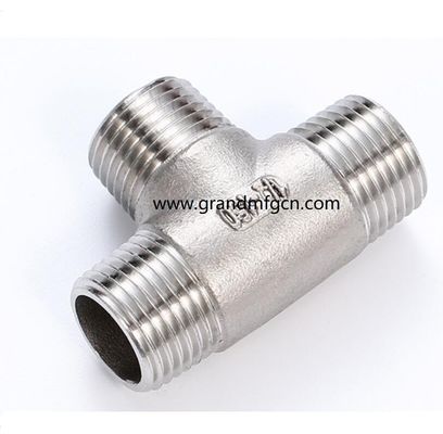 Acero inoxidable SUS304 SUS316 Conectores mecanizados accesorios de piezas giradas de precisión a medida