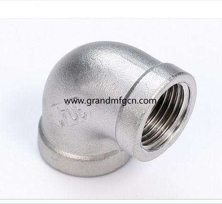Acero inoxidable 304 316 piezas mecanizadas de precisión a medida accesorios de codo ss304 accesorios OEM NPT conectores SS304