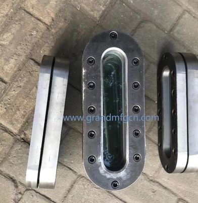 Vidros de visualización del nivel de aceite de acero inoxidable 304 con pernos para la comprobación del nivel de líquido del tanque