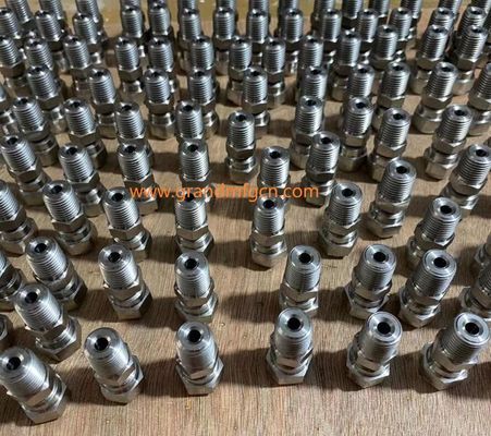 NPT 1/2 de acero inoxidable 316 válvula de liberación resistir 2800PSI presión en stock accesorios de piezas mecanizadas de precisión personalizadas