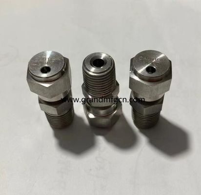 NPT 1/2 de acero inoxidable 316 válvula de liberación resistir 2800PSI presión en stock accesorios de piezas mecanizadas de precisión personalizadas