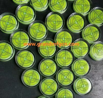 Todos los tamaños de alta precisión Acrílico Cuadrado Espíritu Nivel Burbuja personalizada disponible