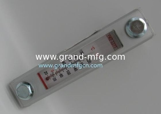 indicador hidráulico de nivel de aceite de aluminio con marcas de nivel para el medidor de nivel de aceite de contenedor de pared fina
