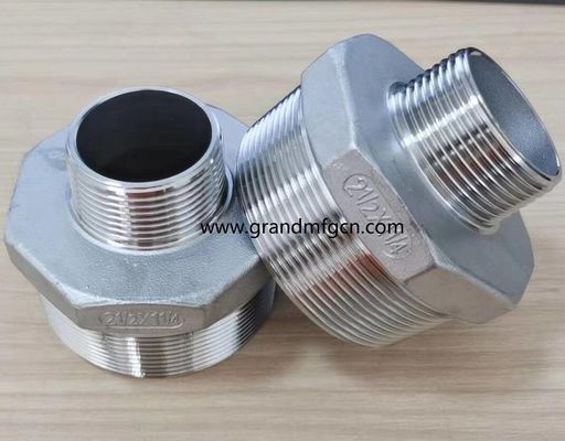 Acero inoxidable SUS304 SUS316 Conectores mecanizados piezas giradas de precisión a medida accesorios