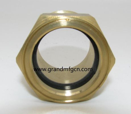 tubo de NPT macho roscado 1 pulgada bomba de vacío de nivel de aceite de visión de vidrio indicador de reducción y compresor de aire de visión de vidrio de enchufe
