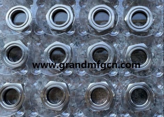 El hilo BSP G1/2" NPT1/2" de acero inoxidable SS304 tapones de vidrio para visualización de aceite SS304 Nivel de aceite SITE GAGE