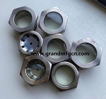 NPT1 1/ 2&quot; BITZER vidrio de acero fundido para refrigeración con reflector vidrio fundido para ventana fabricante de vidrio China