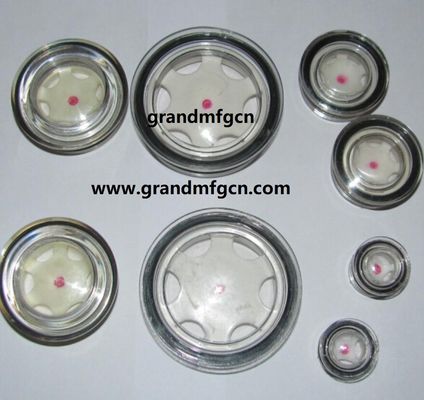 PPMA Visor de nivel de aceite hexagonal de plástico G1/2 G3/4 G1&quot; G1 1/4&quot; G1 1/2&quot; compresores de aire medidores de nivel de aceite