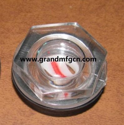 M27X1.5 M36X1.5 M42X1.5 M60X2 masculino Lentes de visión de plástico hexadecimal métrico para contenedores de grasa y aceite