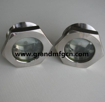 NPT 1 1/2&quot; BITZER refrigeración de acero fundido vidrio con reflector de vidrio fundido vidrio de ventana de vidrio fabricante China