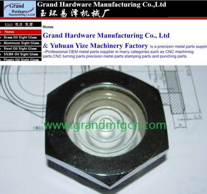 NPT1 1/ 2&quot; BITZER vidrio de acero fundido para refrigeración con reflector vidrio fundido para ventana fabricante de vidrio China