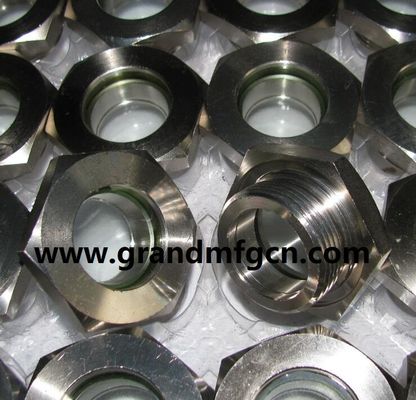 G1 1/4&quot; BITZER refrigeración acero fundido vidrio vidrio fundido vidrio vidrio ventana vidrio BSP 1 1/2 INCH