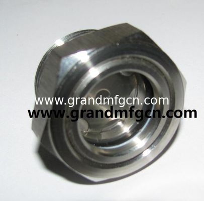 hilo masculino M27X1.5 SS304 vidrio de vidrio de aceite de vidrio de vidrio para reactor de autoclave de acero inoxidable de buques de laboratorio
