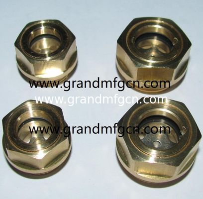 hilo de tubería BSP masculino G1 1/2&quot; bomba de vacío visor de indicador de nivel de aceite vidrio reductor de aceite visor de vidrio visor de compresor de aire