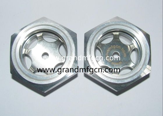 BSP hilo G 1-1/4&quot; 1&quot; de aluminio vidrio de vidrio de aceite mirador de ventana de visualización de toros de vista de ojos para cajas de engranajes helicoidales Transmisión de potencia