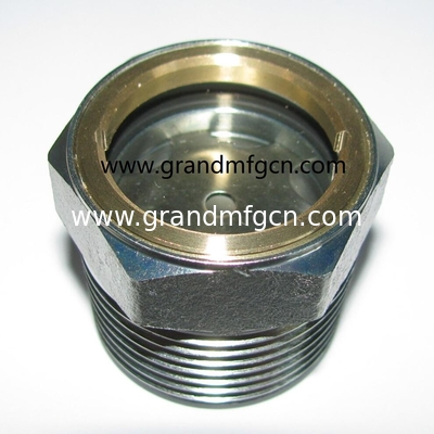 Hombre NPT 1INCH bomba de vacío acero ojo de toro vidrio de aceite de vidrio de compressor de aire vidrio de vidrio de aceite de vidrio de vidrio de vidrio 3D