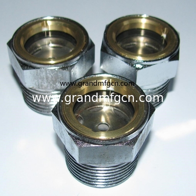 BSP G hilo 1/2&quot;,3/8&quot;1/4,1&quot;,11/4&quot;,11/2&quot;,13/4&quot;,2&quot; compresores de aire bombas de acero vidrio de visor de nivel de aceite fabricante de China
