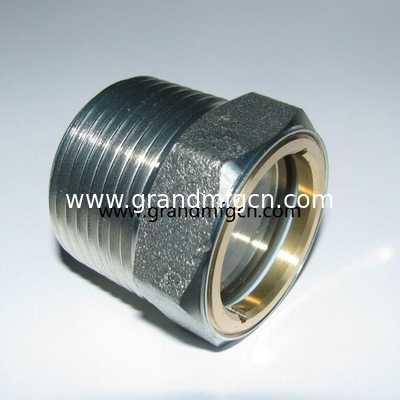 BSP G hilo 1/2&quot;,3/8&quot;1/4,1&quot;,11/4&quot;,11/2&quot;,13/4&quot;,2&quot; compresores de aire bombas de acero vidrio de visor de nivel de aceite fabricante de China