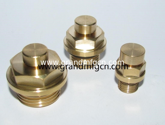 G3/8&quot; 1/4&quot; 1/8&quot; macho BSP Reducción de velocidad enchufe de ventilación respirador aire liberado válvula soportar 0.15 bar de presión hexadecimal enchufe fresado respirador de ventilación de aire enchufe para tanques hidráulicos de alta presión