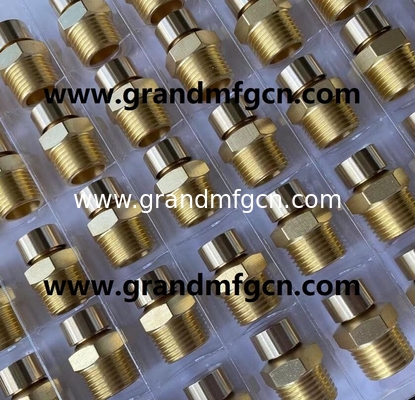 NPT hilo 1/2" 1 1/2" 1 1/4" tapones de ventilación respiradores de latón natural, tapones de liberación de aire, fabricante profesional en China
