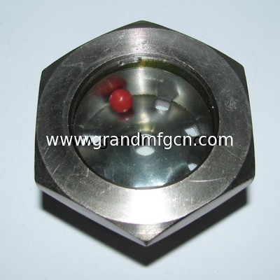 NPT 2&quot; BITZER vidrio de acero fundido de refrigeración con vidrio de vidrio fundido con reflector