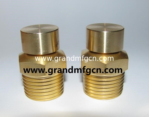 NPT hilo masculino 1/8&quot; 1/2&quot; 1/4&quot; cerraduras de ventilación respirador de latón natural Reducidores de velocidad válvula de ventilación de aire liberado 0.2 bar