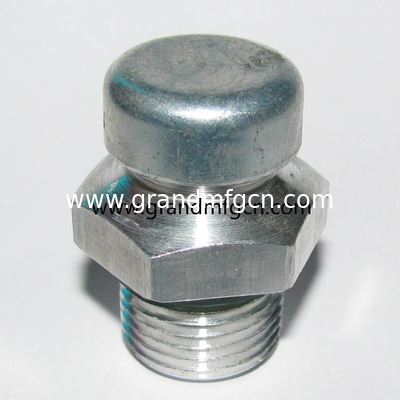 G rosca 3/8&quot; 1/4&quot; 1&quot; 1/2&quot; de latón natural respirador enchufe de ventilación aire liberado enchufes de llenado de aceite y respirador enchufe con resorte