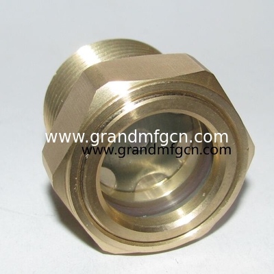 MNPT Thread 1/4&quot; 1/2&quot; 3/4&quot; 1&quot; 2&quot; Reducción planetaria Caja de engranajes Vidor de aceite Vidrio con vidrio templado 2Mpa presión OEM ODM