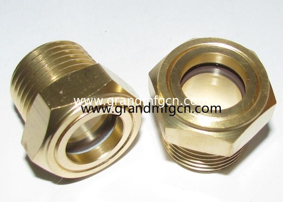 MNPT Thread 1/4&quot; 1/2&quot; 3/4&quot; 1&quot; 2&quot; Reducción planetaria Caja de engranajes Vidor de aceite Vidrio con vidrio templado 2Mpa presión OEM ODM