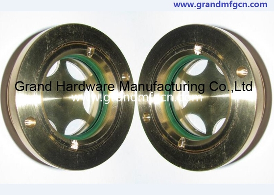 G1  G1 1/4&quot; G1 1/2&quot; G2&quot; Gas de mezcla de aceite de combustible tanque de sitio enchufe Hombre roscado de latón circular aceite de visión de vidrio en stock