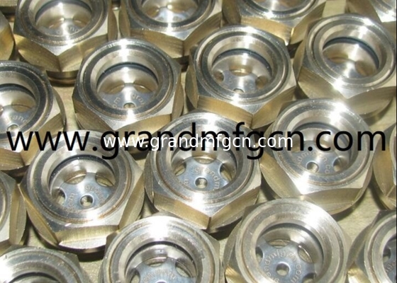 G1/2 pulgadas GM-HDG12 BSP hilo camiones de trabajo pesado refrigeración radiador de nivel de líquido vista de vidrio toros de ojo anteojos Grand-mfg
