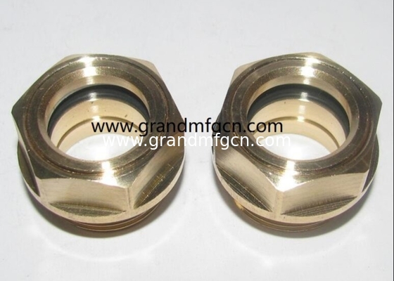 G1/2 pulgadas GM-HDG12 BSP hilo camiones de trabajo pesado refrigeración radiador de nivel de líquido vista de vidrio toros de ojo anteojos Grand-mfg